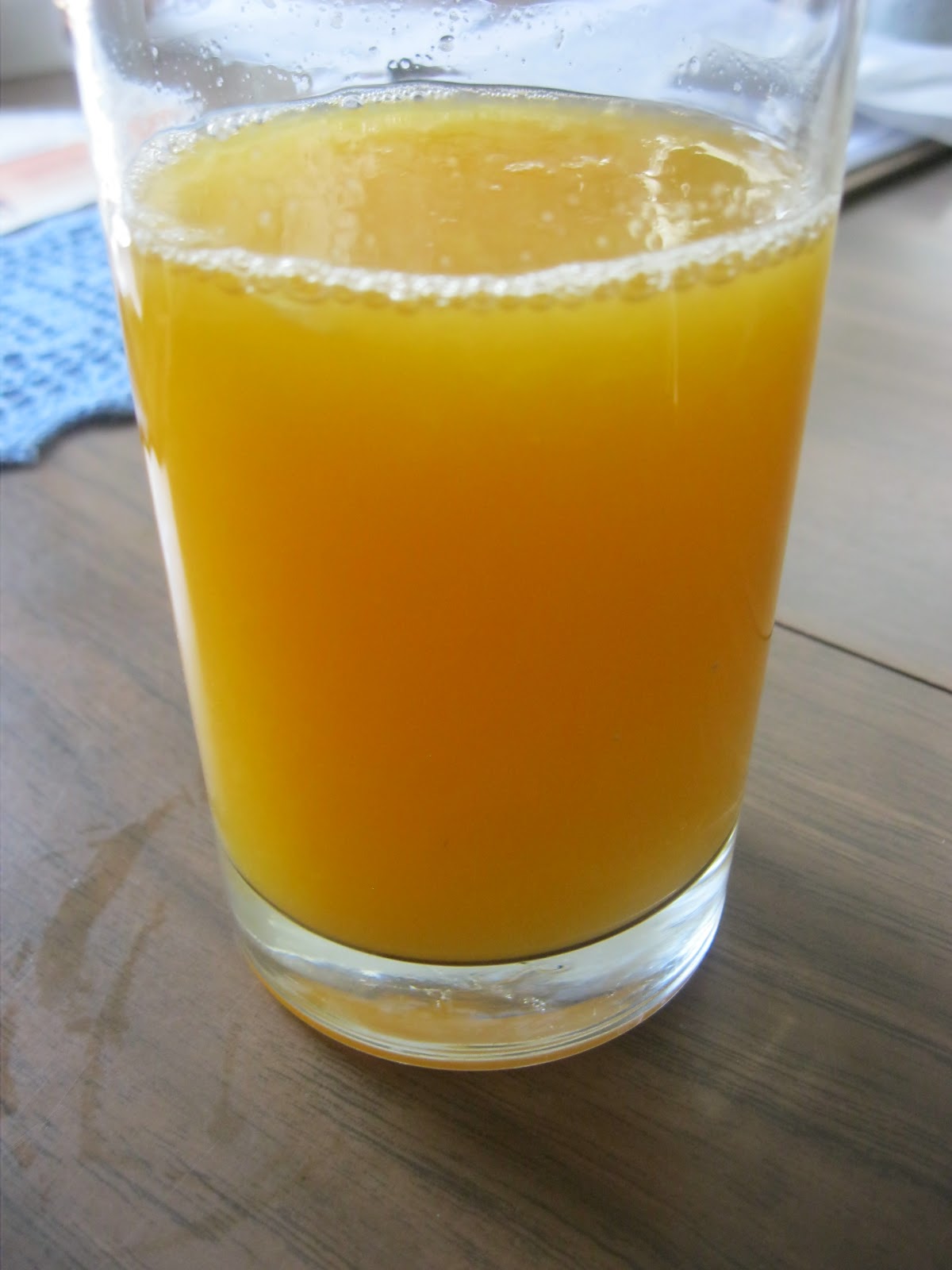 A Few of My Favorite Things Hand squeezed orange juice