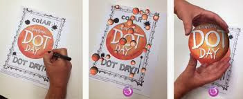 Technology is Loose in the Library!!: 3D Dots -   What better way to celebrate Dot Day