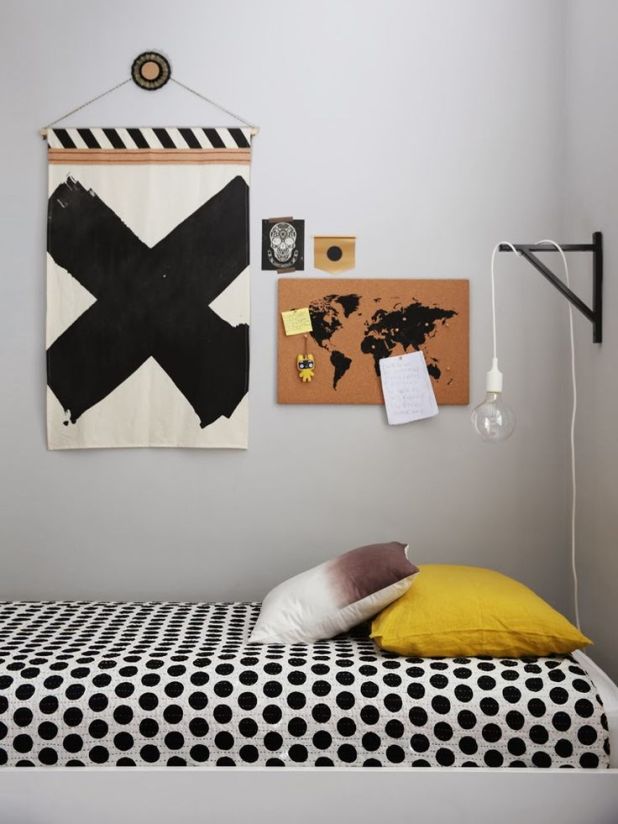Inspiración y DIY con lunares funda nórdica a topos