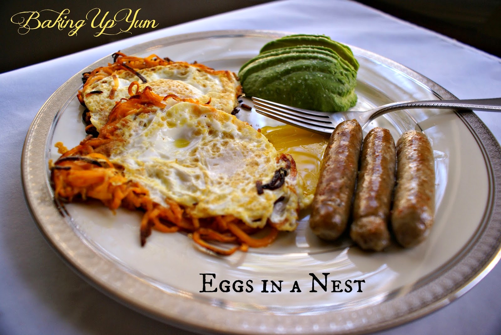 Baking Up Yum Eggs in a Nest