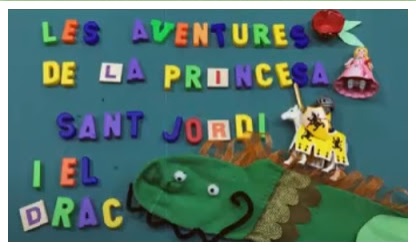 LES AVENTURES DE LA PRINCESA, SANT JORDI I EL DRAC