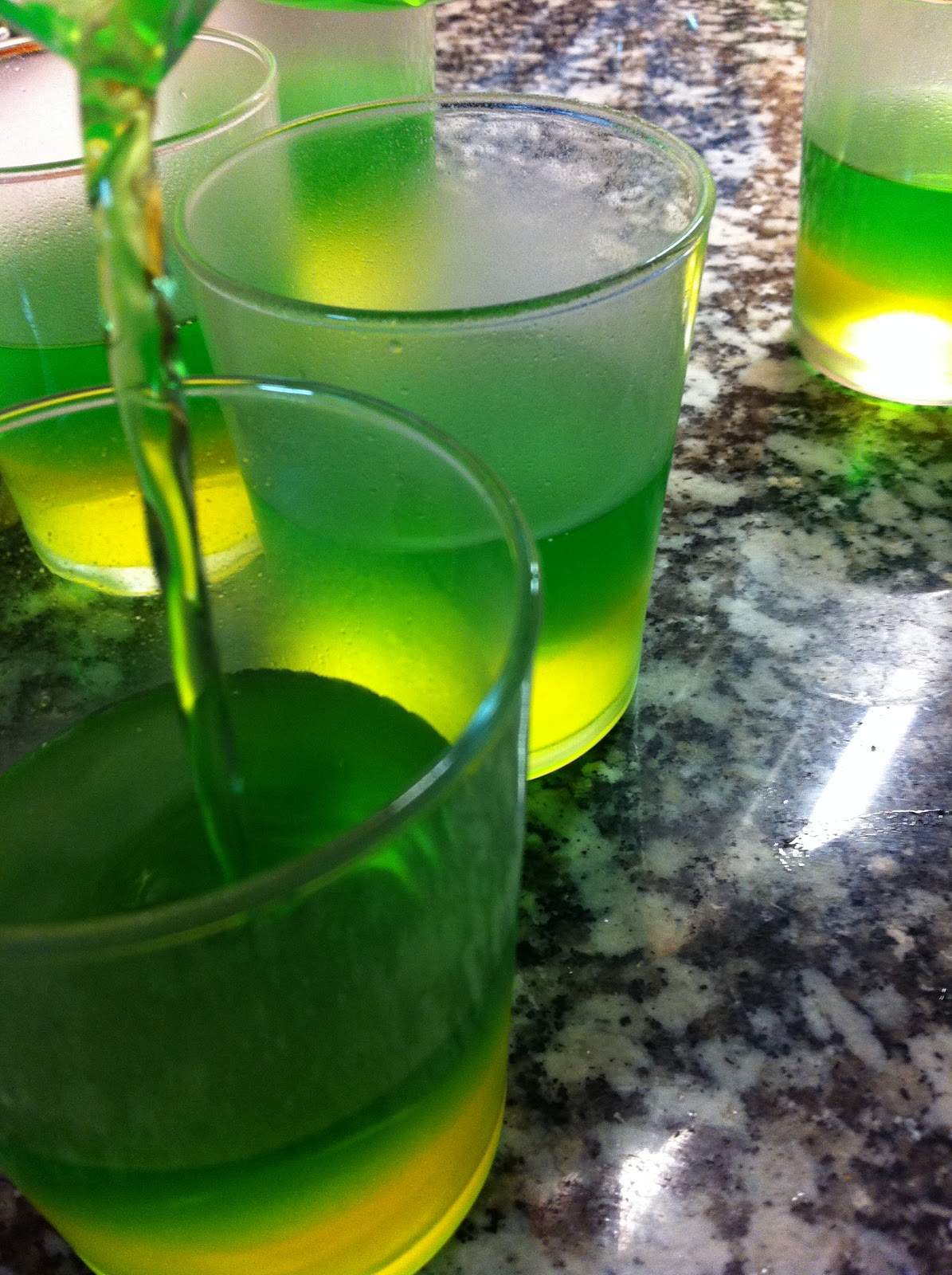 Cronologia de cap d'any i Jello Shots! lo cupcake