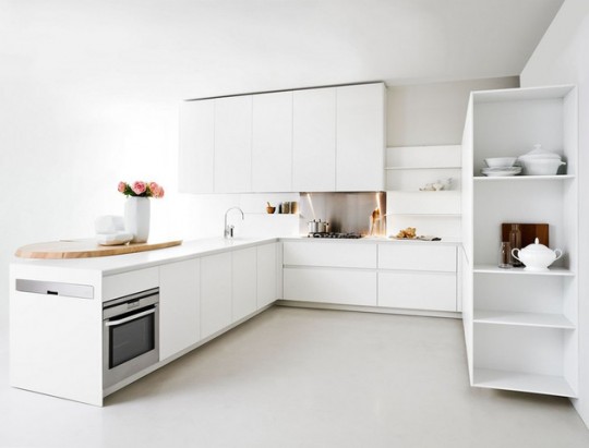 Cocina color blanco | Ideas para decorar, diseñar y mejorar tu casa.