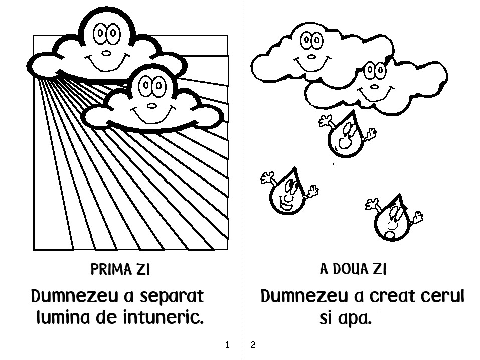 Ce A Creat Dumnezeu In Cele 7 Zile ? Resurse pentru copii Crestini: {Dumnezeu creaza Pamantul}