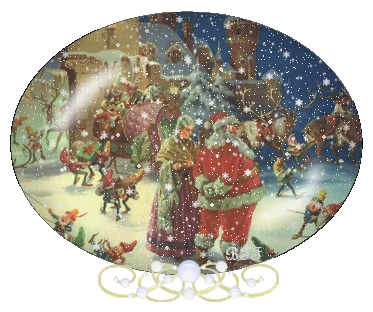 Svamprikets julbild 2014 Linje 500: Vi tar en till dikt av Lennart Hellsing