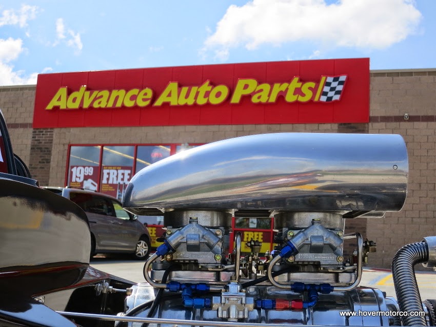 HOVER MOTOR COMPANY Beautiful Sunday at the JDRF Advance Auto Parts