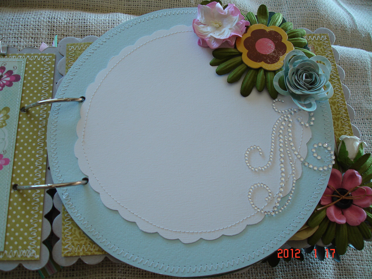 Scrapbooking by Phyllis Premade Scrapbook Chipboard ALbum *Memories*