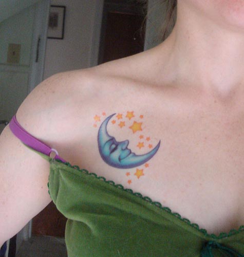 meaning of moon tattoos designs