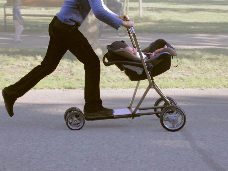 who invented the stroller