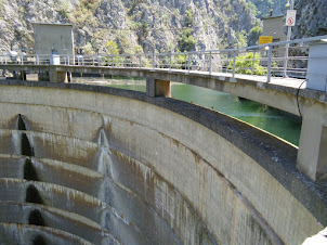 Dam built in 1938  across "MATKA LAKE" in Macedonia.