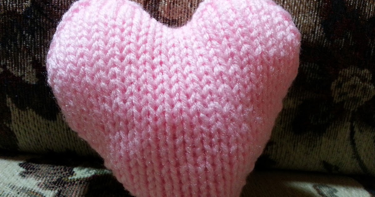 Yarncraft by Susan: Plush heart free pattern