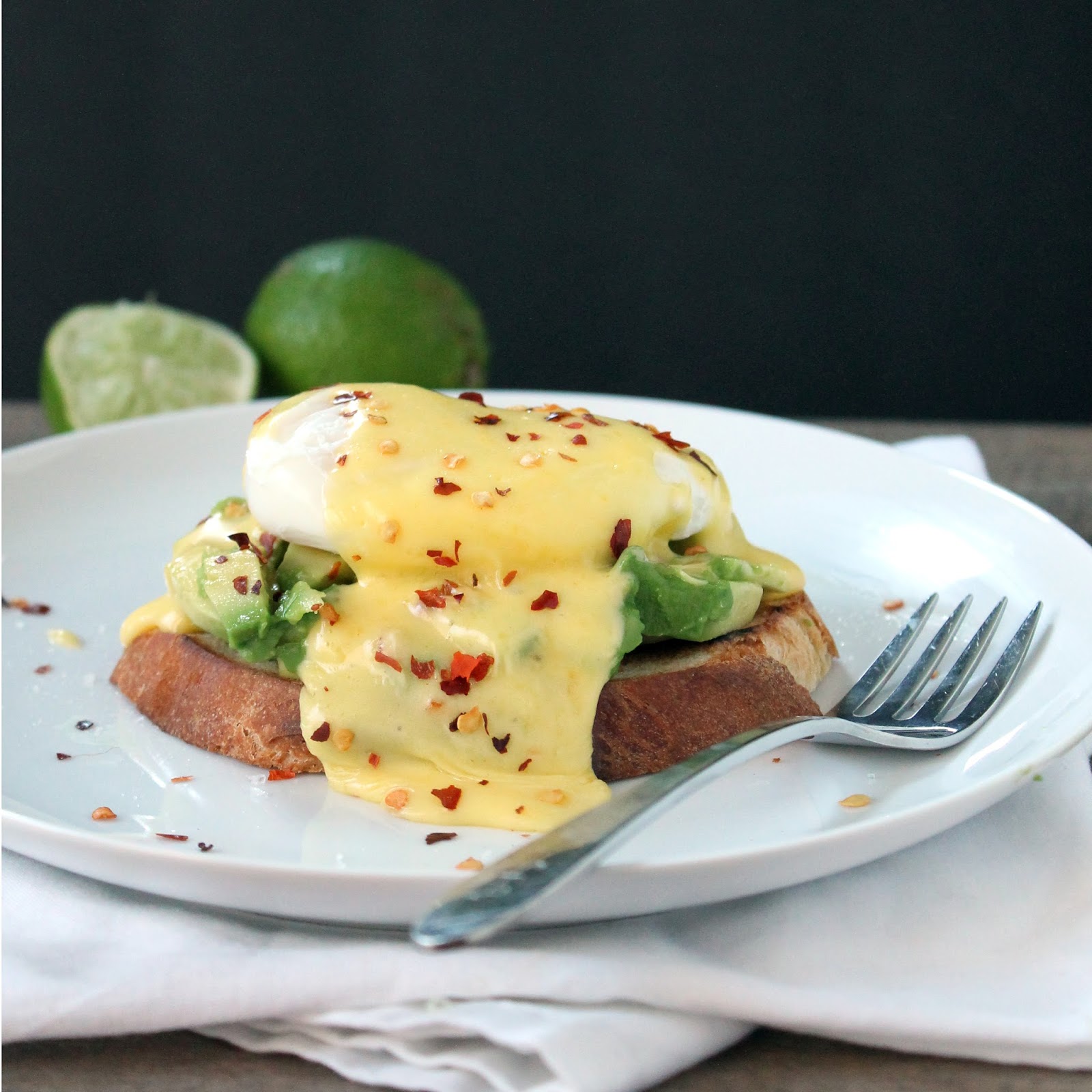 eggs benedict avocado toast