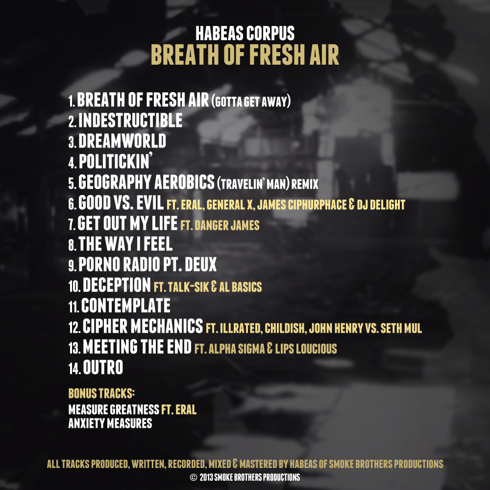 Habeas Corpus - Breath Of Fresh Air Habeas Corpus - Breath Of Fresh Air