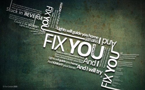Lirik Lagu Need You To Try And Fix Me