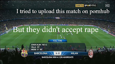 Barcelona vergewaltigt Mailand 4:0
