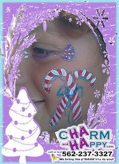 christmas holiday face painter