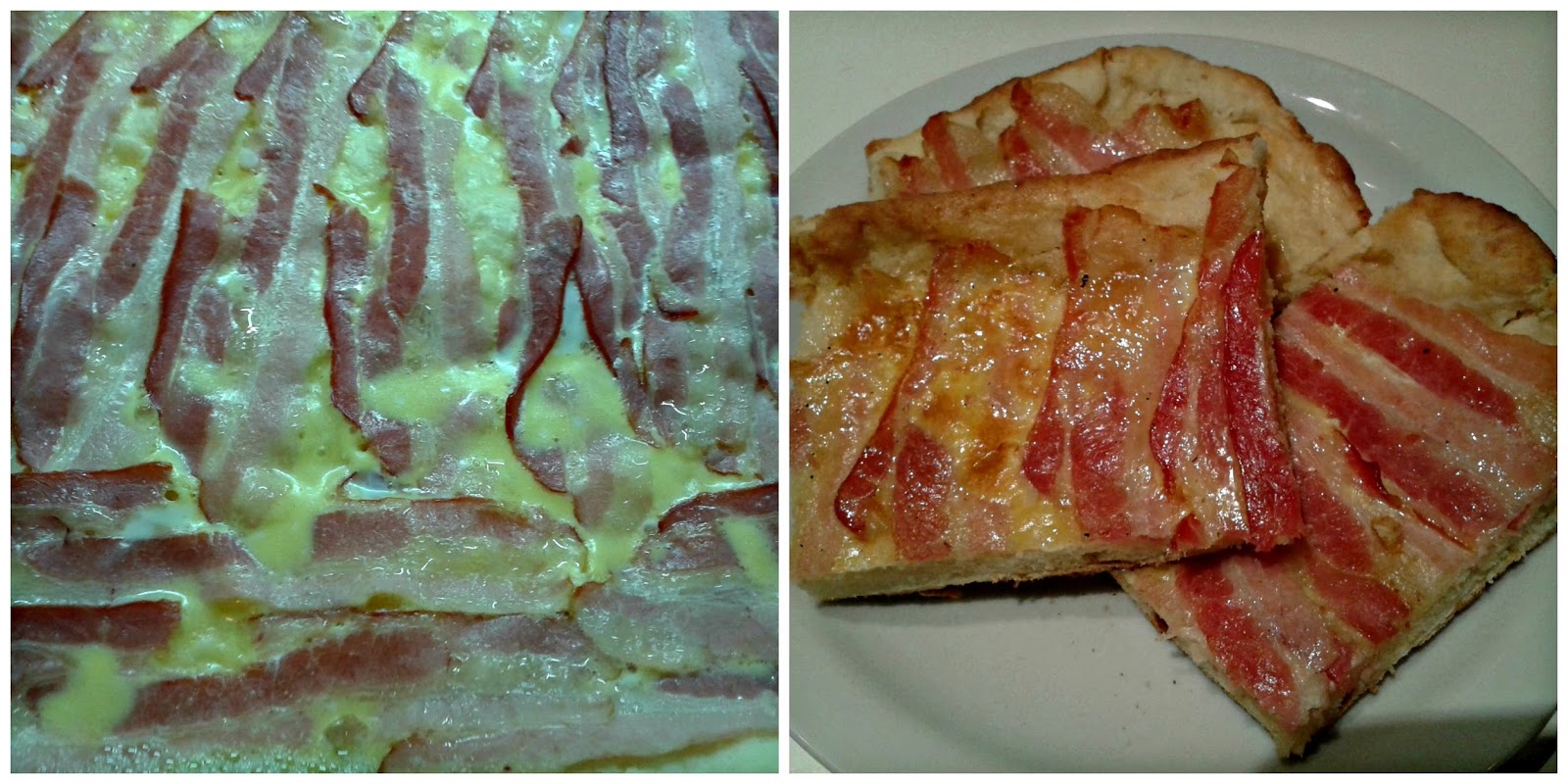 Tarta De Panceta Con Masa De Leche