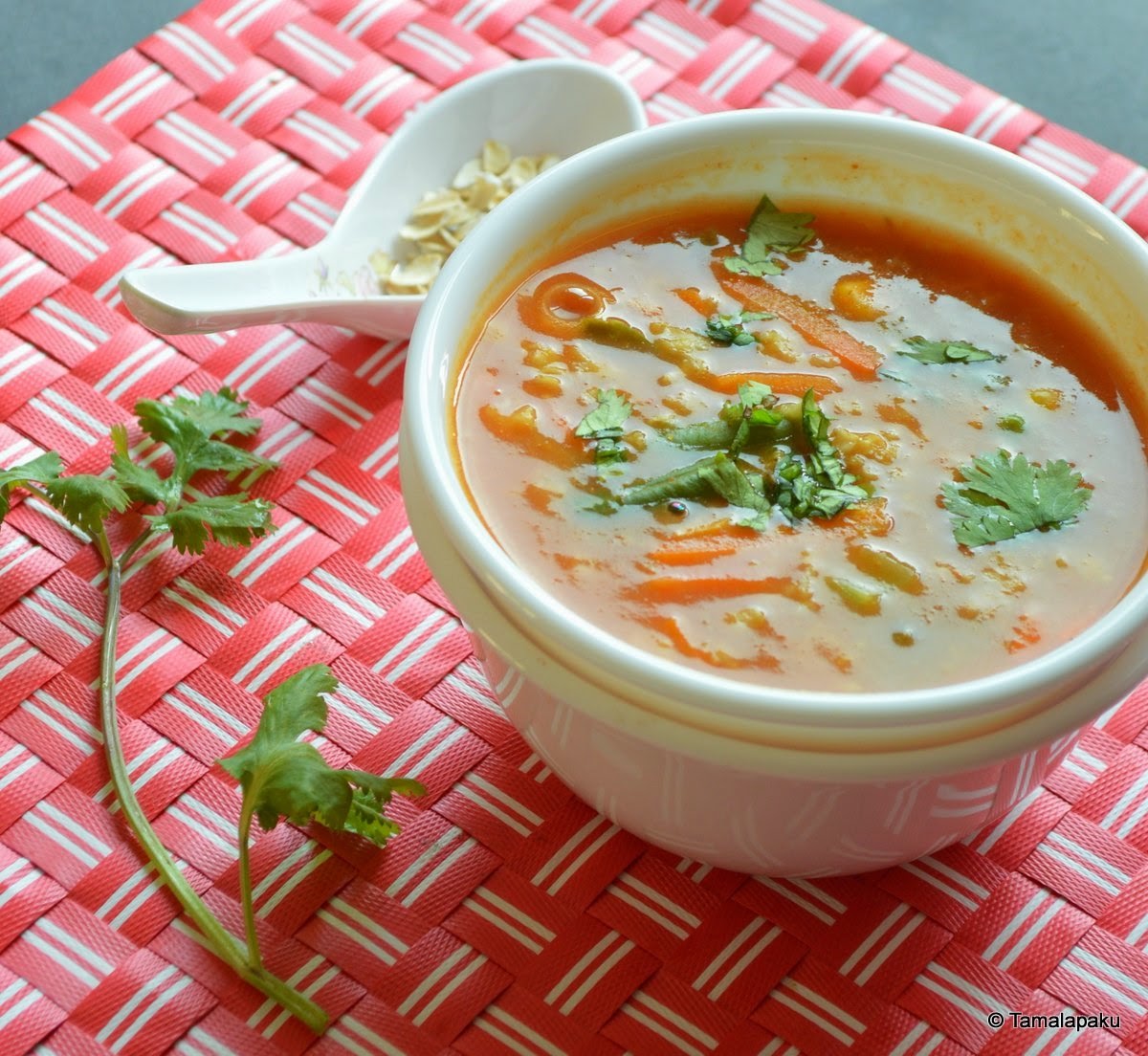 Oats-Vegetable Soup