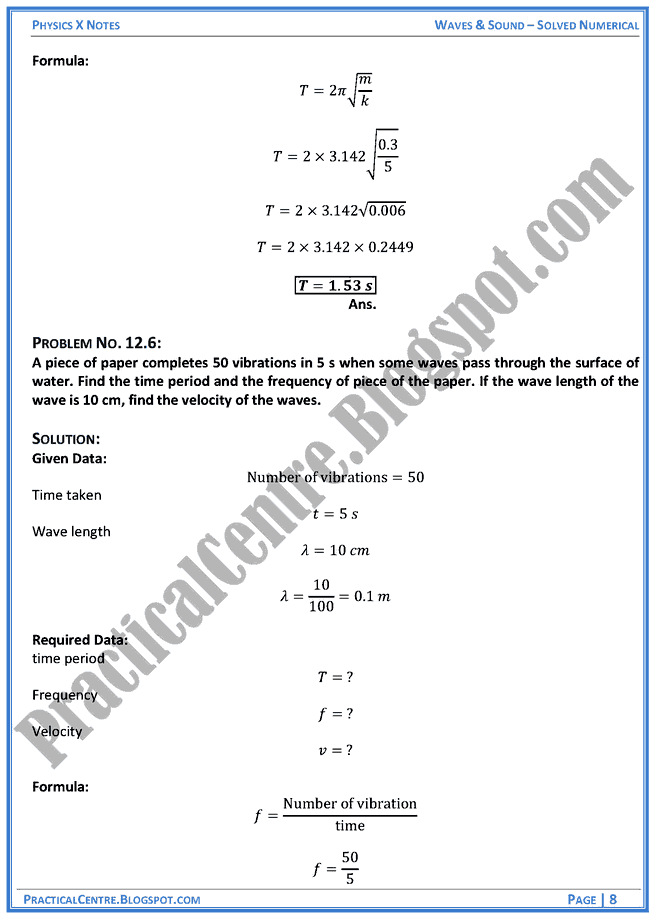 waves-and-sound-solved-numericals-example-and-problem-physics-x