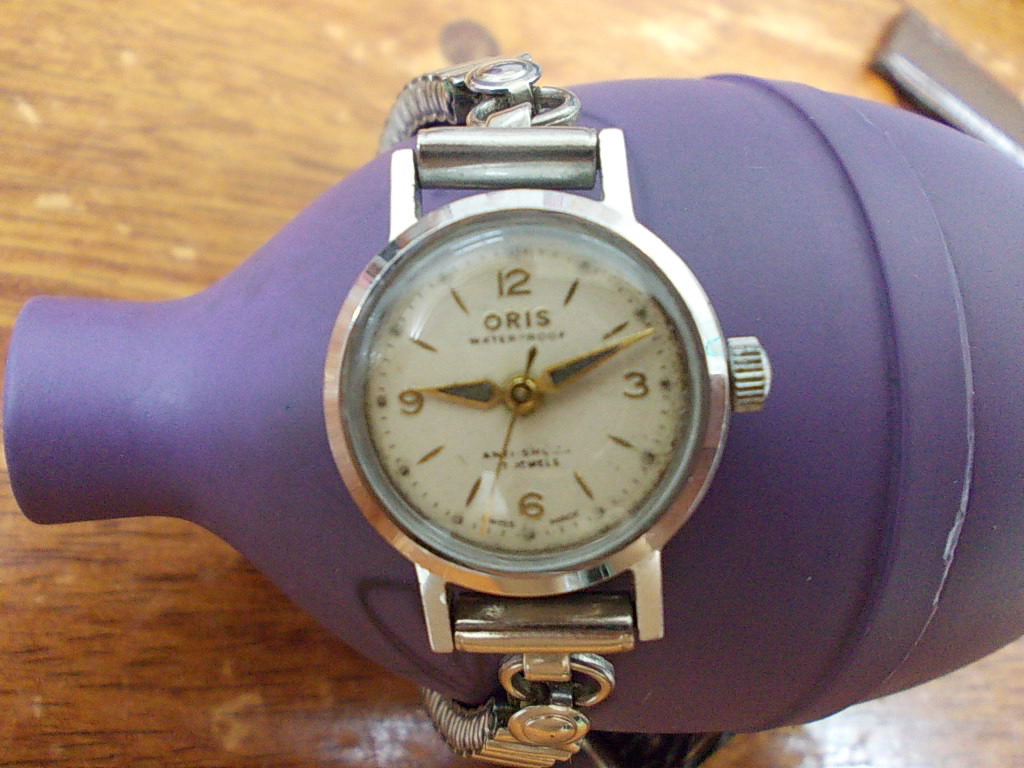 vintage watches Oris lady RM180