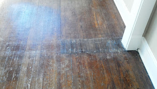 Before - Hardwood Floor Repair - New Jersey NJ