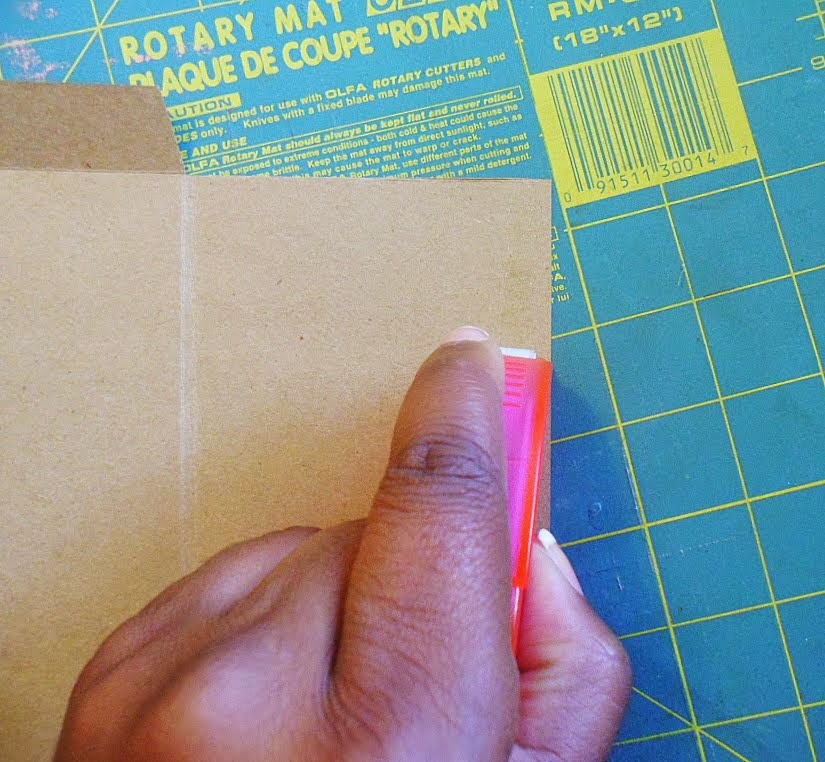 create. {Tutorial} Simple Cardstock Mailer