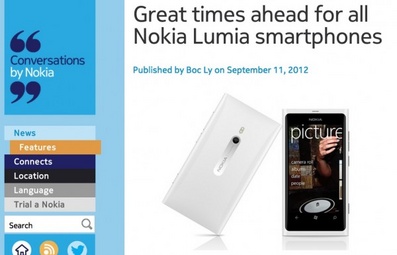Features File Transfer via Bluetooth Will Present at the Lumia with OS WP 7.8 