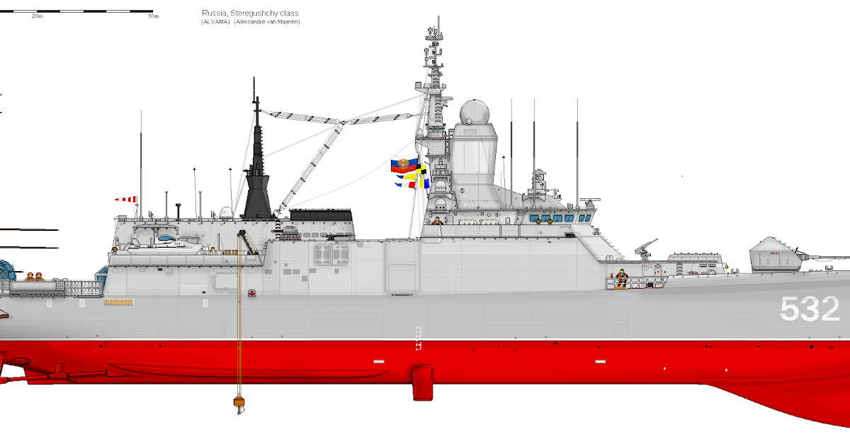 WARSHIPSRESEARCH Russian Steregushchyclass corvette 532 Boikiy 2005