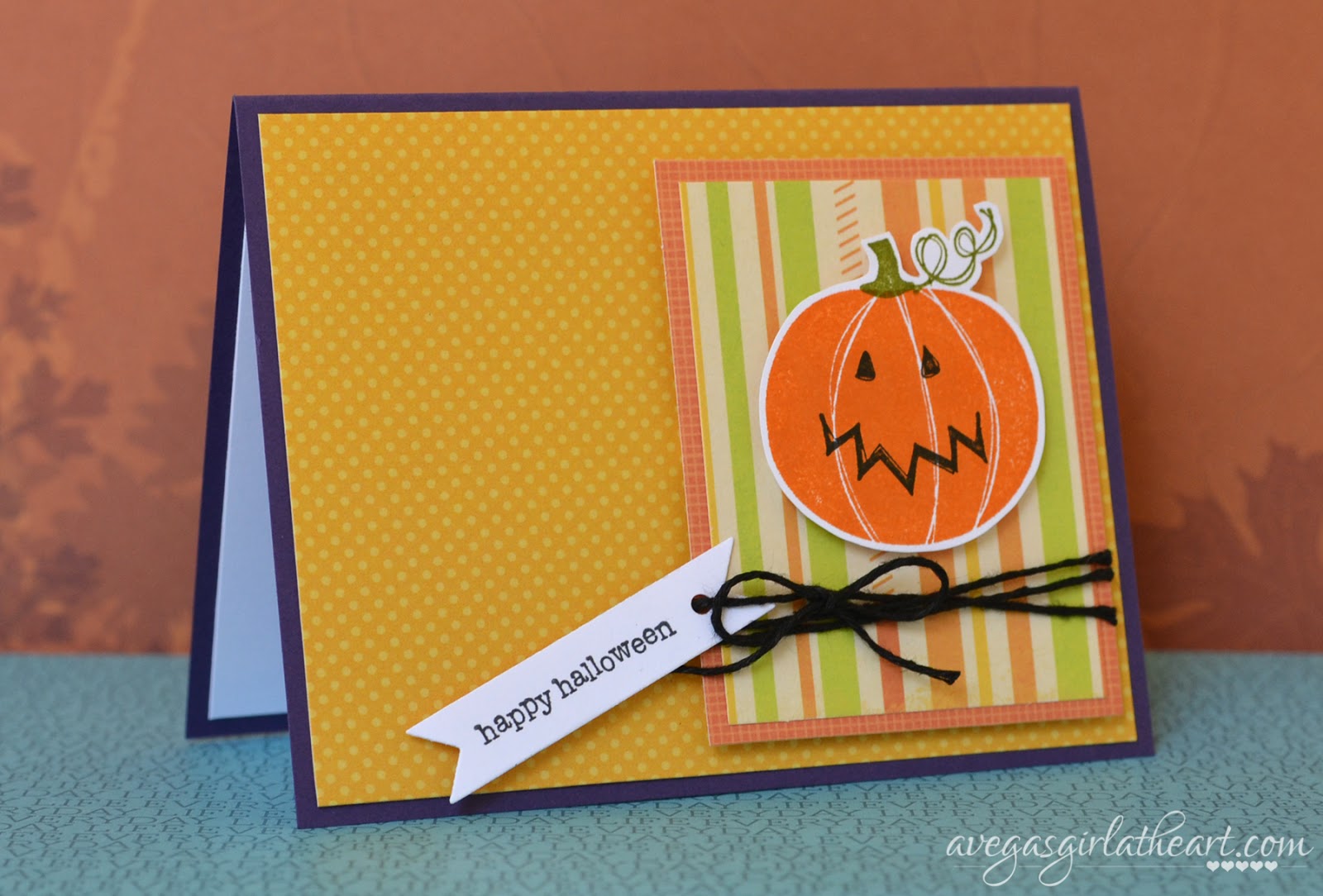 halloween greetings card