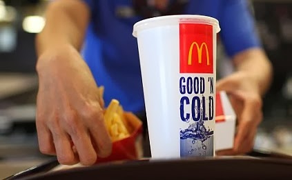 mcdonald s free drinks