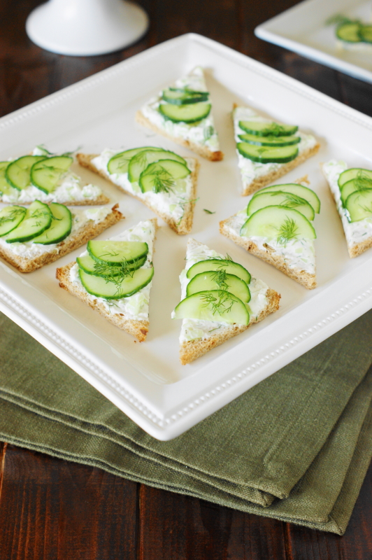 Cucumber Tea Sandwiches 3 Spreads & 3 Ways The Kitchen is My Playground