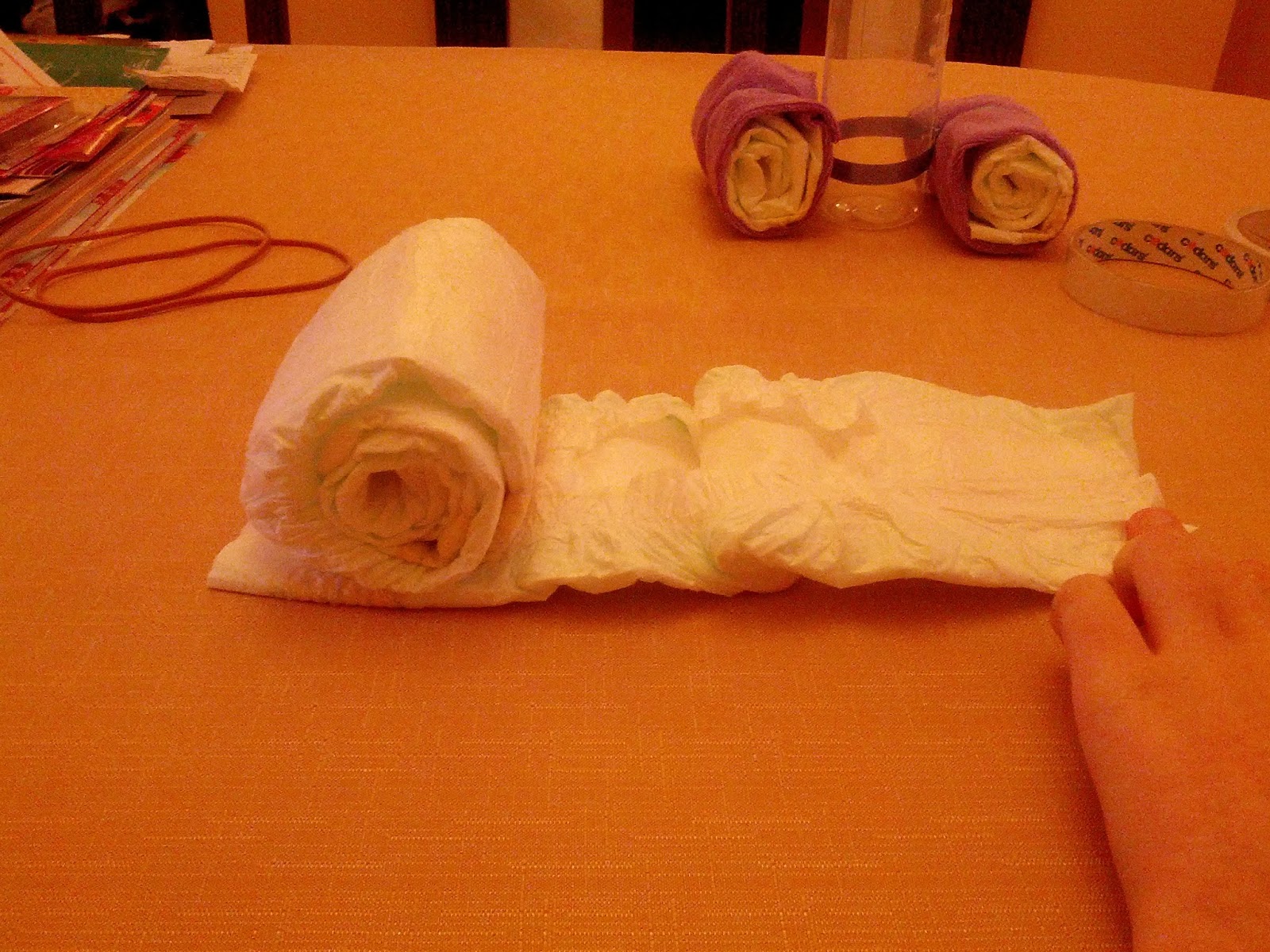 Nappy Cakes & Gifts Butterfly nappy cake tutorial