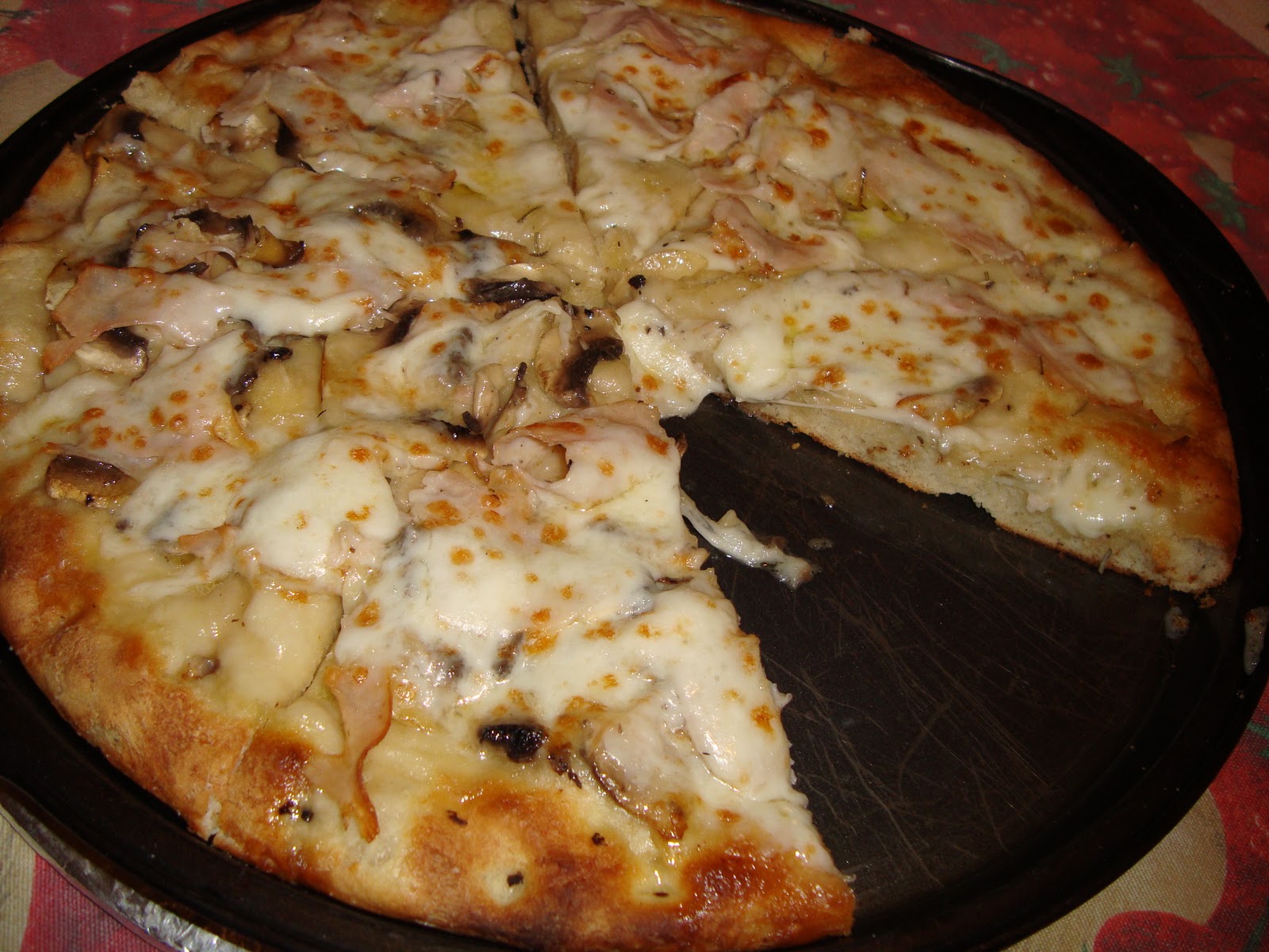 Pere&Peperoncini Pizza in bianco del contadino!