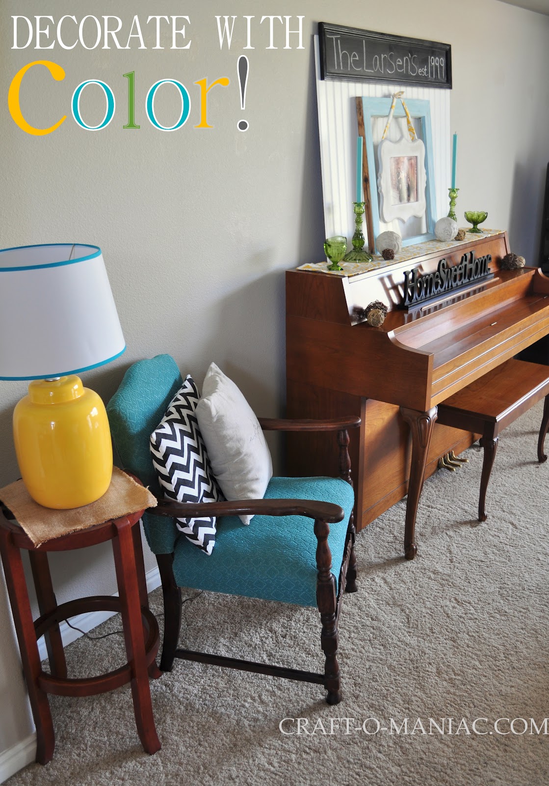 Decorating With Bead Board And A New Lamp Craft O Maniac