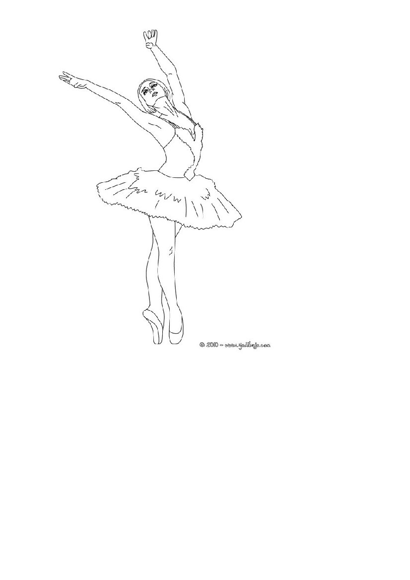 Featured image of post Puntas De Ballet Dibujo Para Colorear Plantillas en blanco y negro para imprimir y colorear para ni os y ni as