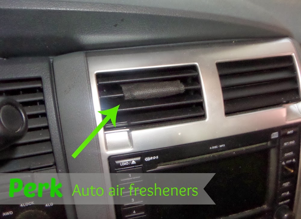 Keep Your Car Smelling Fresh & Clean with PERK Vent Wraps Outnumbered