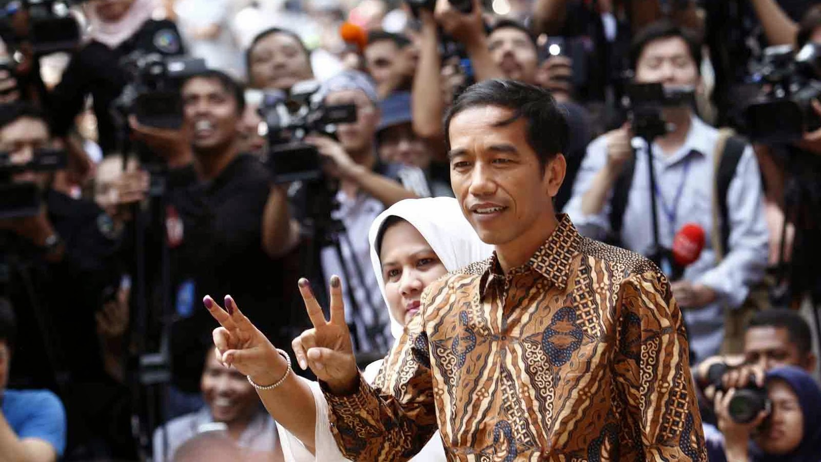 Jokowiw bersama istri Jokowiw bersama istri