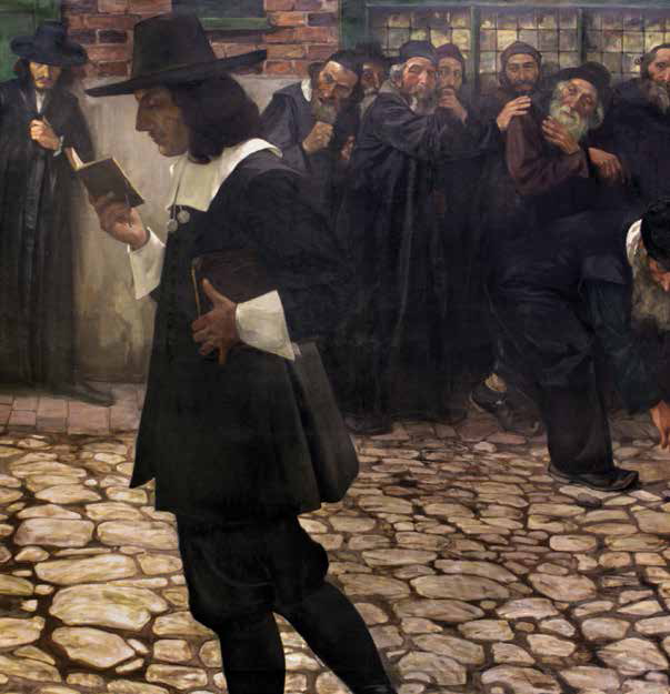 Samuel Hirszenberg, Spinoza wyklêty (Excommunicated Spinoza)