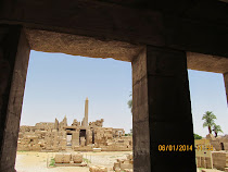 Massive Temple of Amun-Ra at Karnak from Great Festival Hall of Thutmose III (Luxor, Egypt)