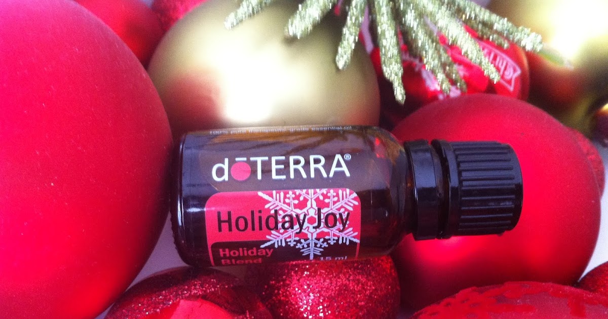 Back on Track! doTerra Holiday Joy Essential Oil
