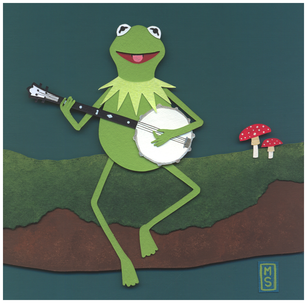 Meghan Stratman Art Blog: Nerd Love Week 25: Kermit the Frog