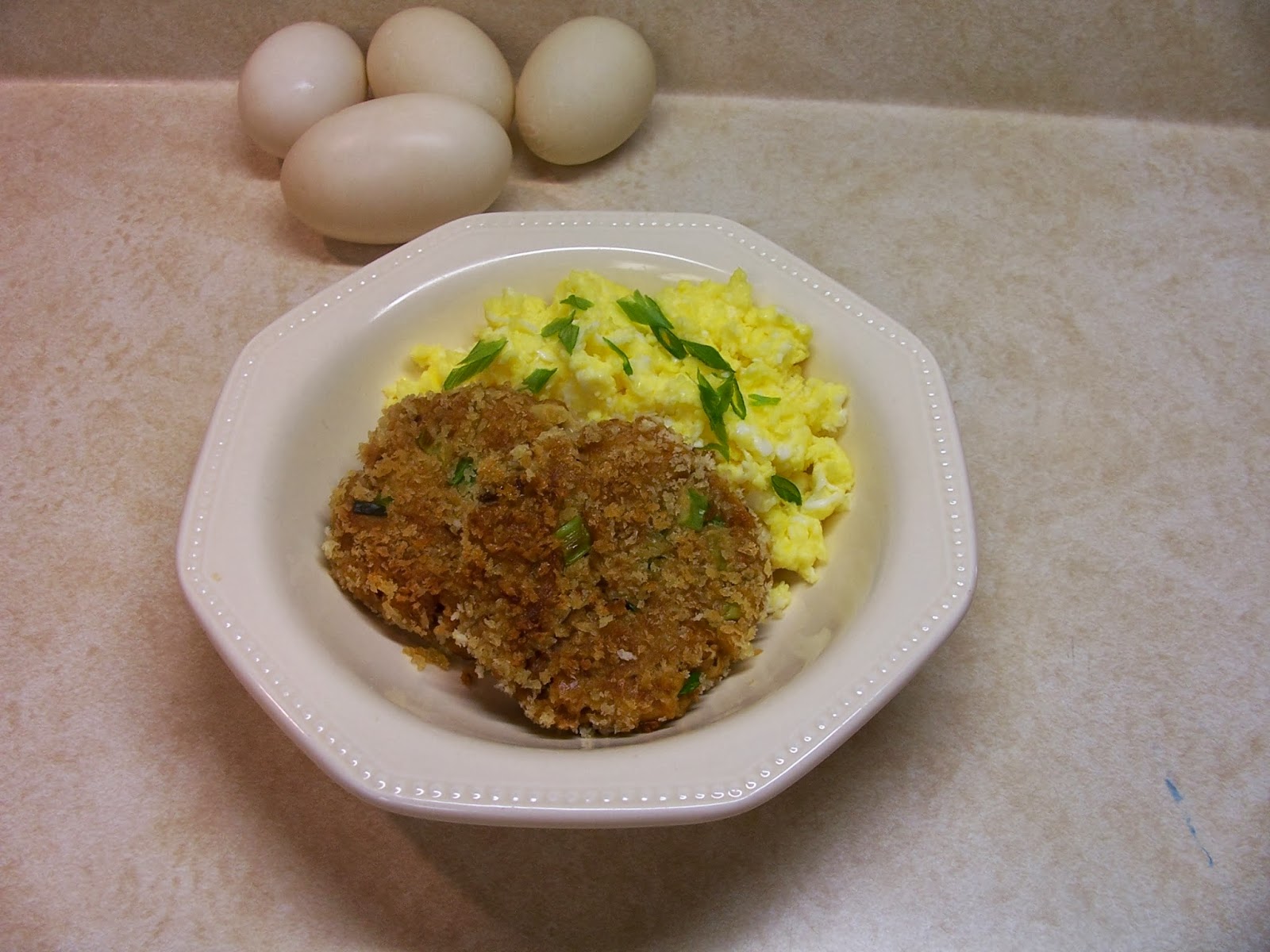 Cowgirl's Country Life Blue Swedish Duck Eggs and Potted Pork