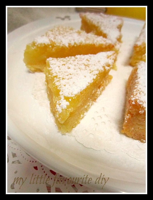 my little favourite DIY Lemon Bars Barefoot Contessa