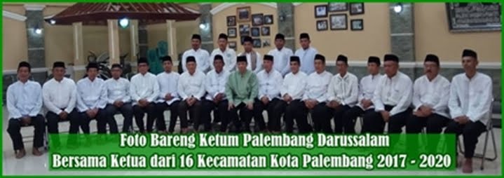 Ketum dan Ketua Kecamatan Kota Palembang