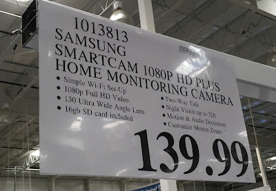 Deal for the Samsung Smartcam HD Plus Home Monitoring Camera SNH-V6414BN at Costco