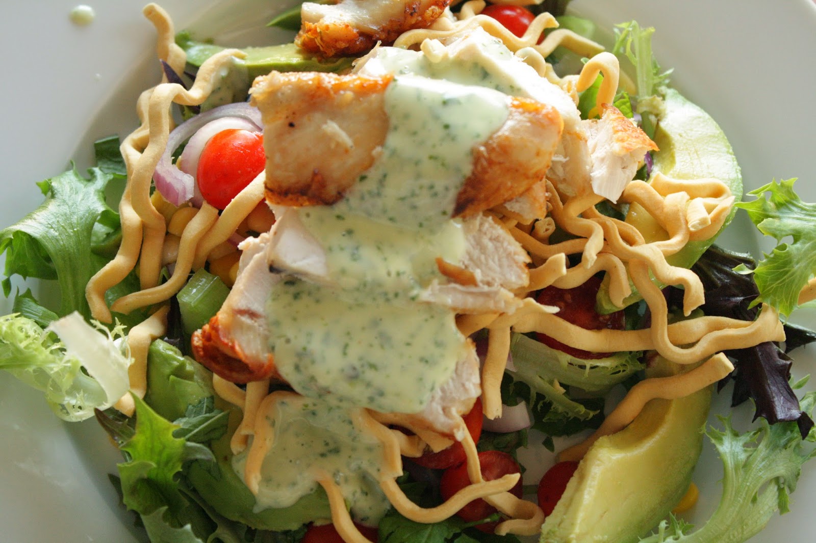 South Sea Island Home Chelsea Winter's Summer Chicken Salad