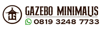 Gazebo Minimalis | WA : 0812-2726-7733 | Toko Gazebo 🏡
