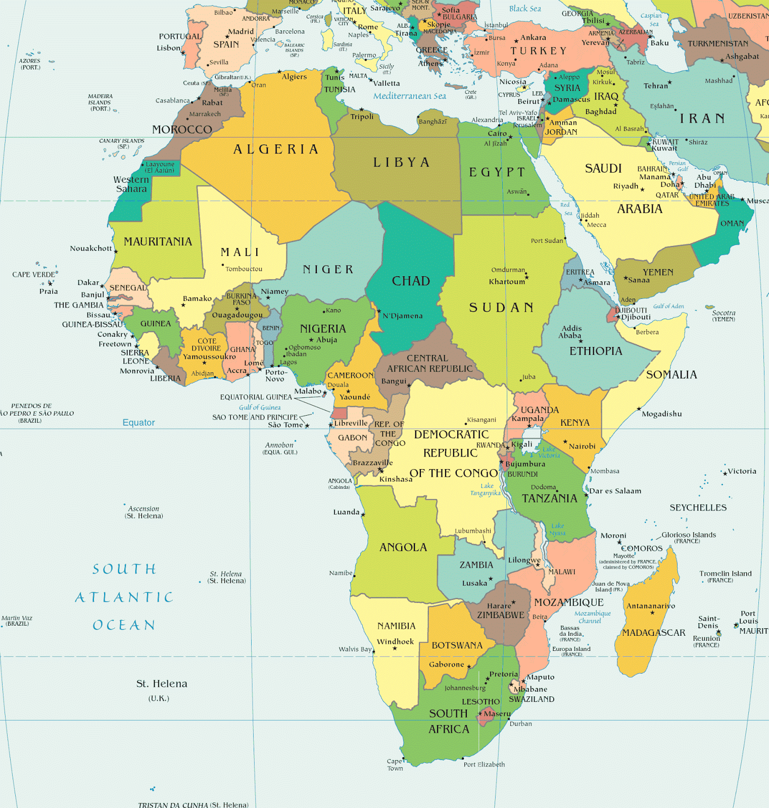 La pequeña historia de un estudiante de Historia: África