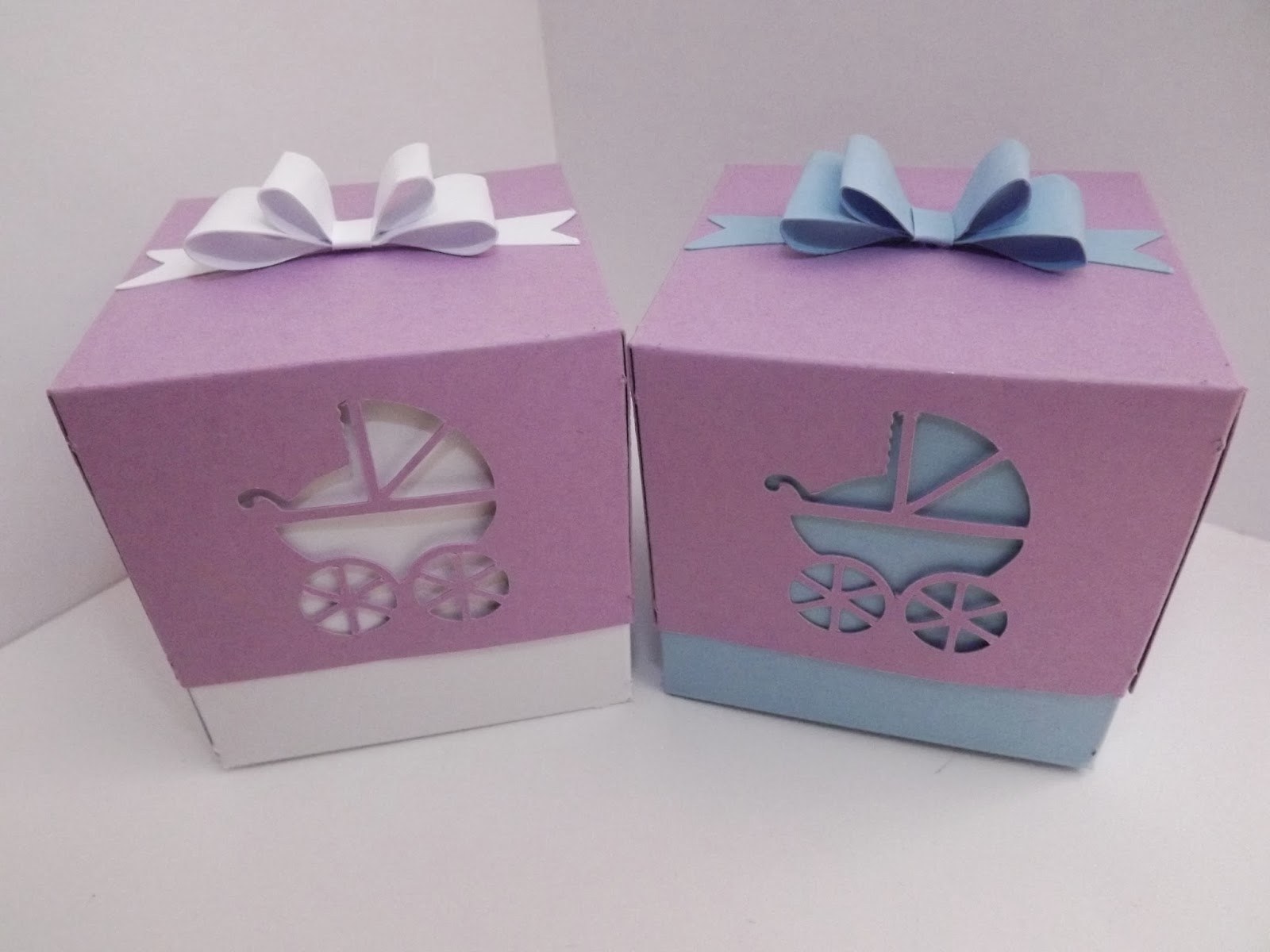 CraftyCrafter Baby Shower Gift/Favour Boxes and Polish Snowflake
