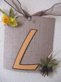 burlap banner square fall decor sunshine creations crafts materials
